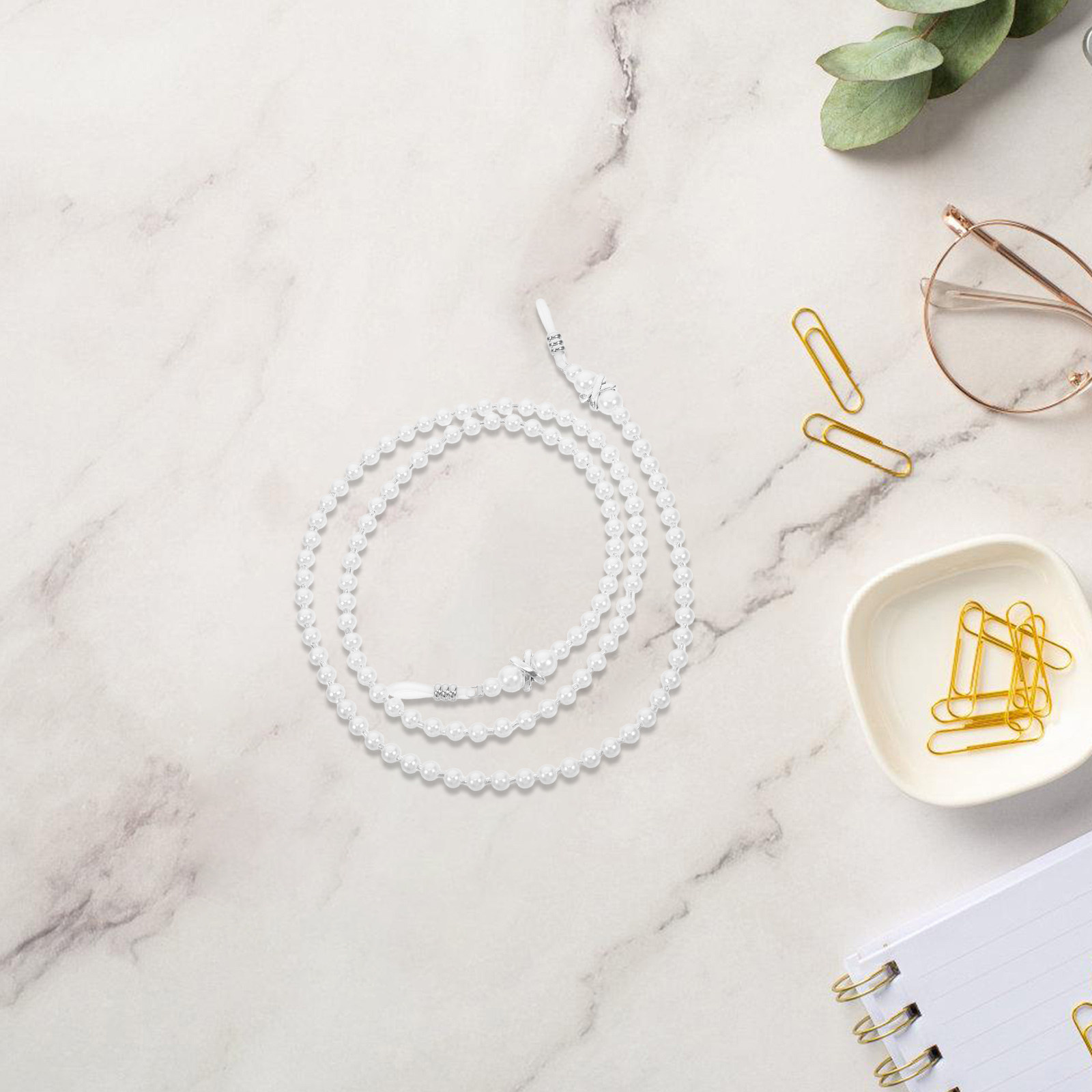 สายคล้องแว่นตาไข่มุกกันลื่น สร - Mask Chain Holder บทวิจารณ์และราคา