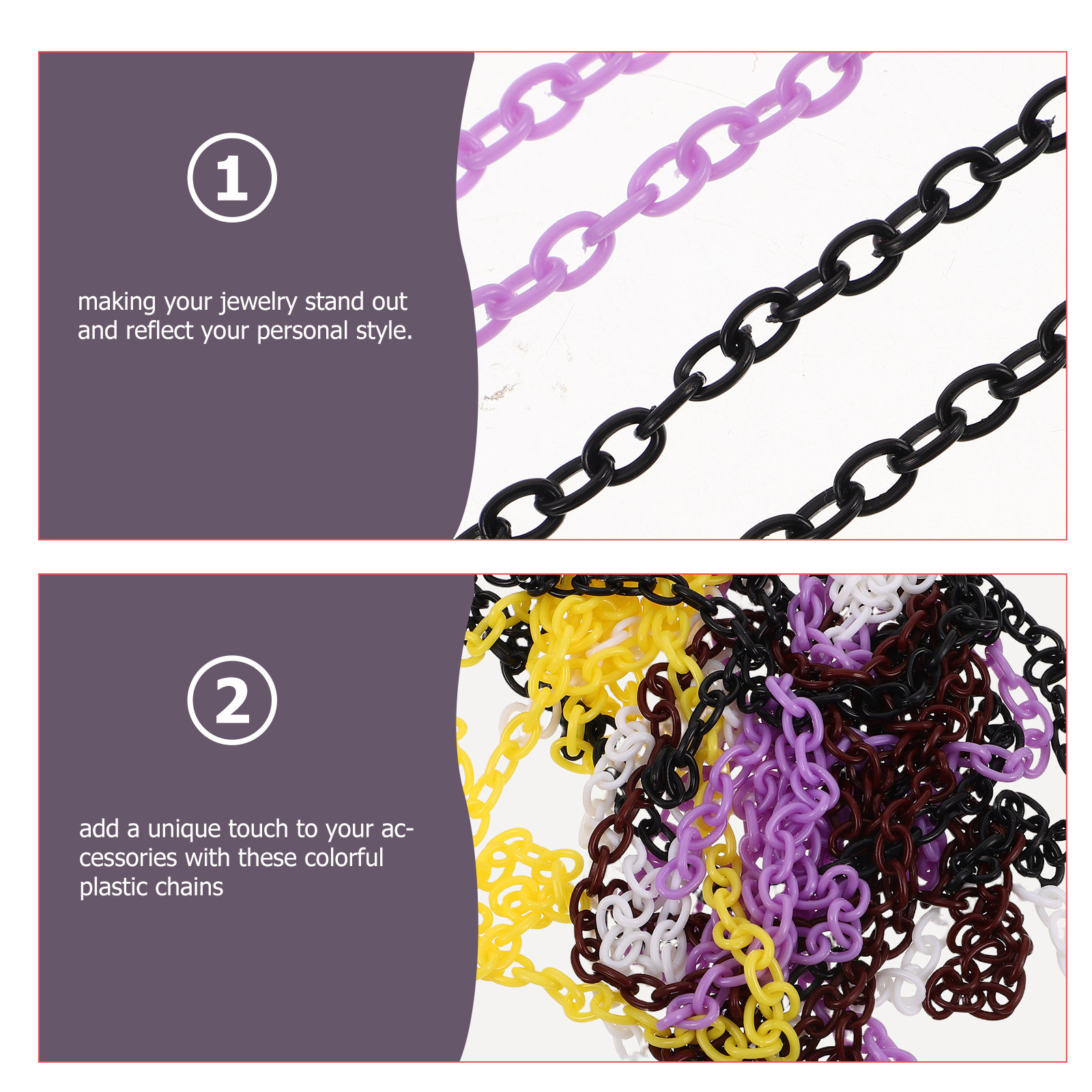 สายคล้องนาฬิกาพลาสติกหลากสี 10 - Mask Chain Holder บทวิจารณ์และราคา